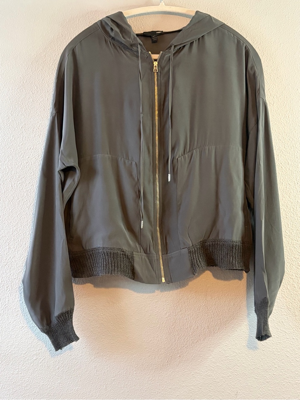 ATM Anthony Thomas Melillo silk Charmeuse Jacket